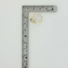 10K Yellow Gold 1/4 ct tw Diamond Size 3 Circa 1980