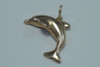 14K Yellow Gold Dolphin Charm Pendant