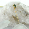 10K Yellow Gold Connemara Marble Stick Pin Circa 1970