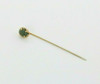 10K Yellow Gold Connemara Marble Stick Pin Circa 1970