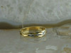 10K Yellow Gold Diamond Band Size 11 Circa 1970