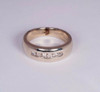 14K White and Gold Men's 1/3 ct. tw. Diamond Band , size 7.5