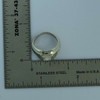 14K White Gold Men's Diamond Ring with app. 3/4 ct. Old Mine Cut Diamond, Size 4