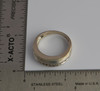 10K Yellow Gold Men's Diamond Band, Size 9.25