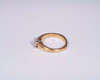 18K Yellow Gold Engagement Ring with app. 0.7ct. Center , size 7