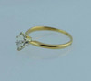 14K Yellow Gold Marquise Solitaire Engagement Ring, .61 ct., Size 8.5