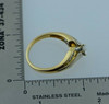 14K Yellow & White Gold Marquise Engagement Ring 2/3 ct.tw., Size 8.5