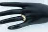 14K Yellow & White Gold Marquise Engagement Ring 2/3 ct.tw., Size 8.5