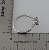 1950's Platinum diamond engagement ring, 1.34 ct center, Mine Cut, Size 6.75