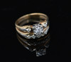 14K Yellow Gold Engagement Ring, 1/4 ct, Circa 1940's, Size 8