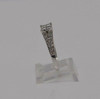 14K White Gold Engagement Ring w/4 Princess Cut Center 1.75 ct. tw., Size 7