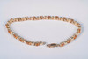 14K Yellow Gold app. 7 ct. tw. Round Design Citrine Bracelet, 6.75" long