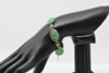 14K Yellow Gold Antique Carved Jadeite Bracelet, Circa 1930