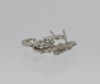 18K white Gold Diamond Post Earrings, 1/2 ct.tw.