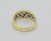 18K Yellow Gold Domed "Scott Kay" Ring with Platinum Inside, Size10