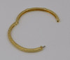 18K Yellow Gold Diamond Set Hinged Bangle Bracelet, 1/2 ct. tw.