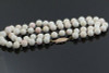 Vintage Coral Bead Necklace with 10K Rose Gold Clasp 25" Long, Circa 1930