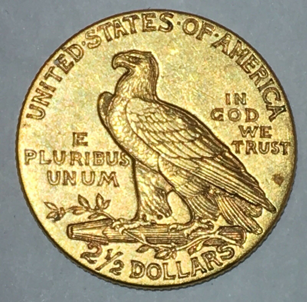 1911 Indian Gold Quarter Eagle $2.50 Coin - Colonial Trading Company