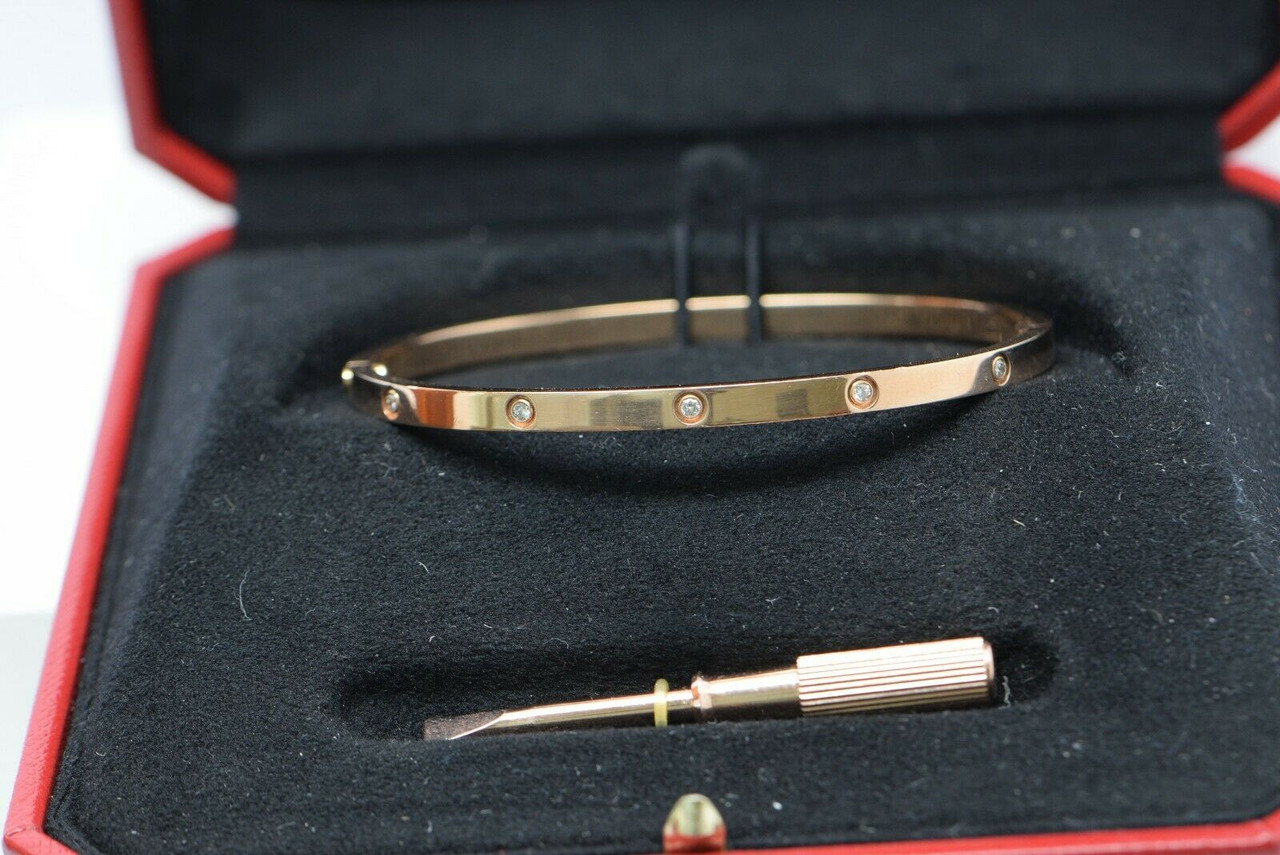 cartier love bracelet with hinge