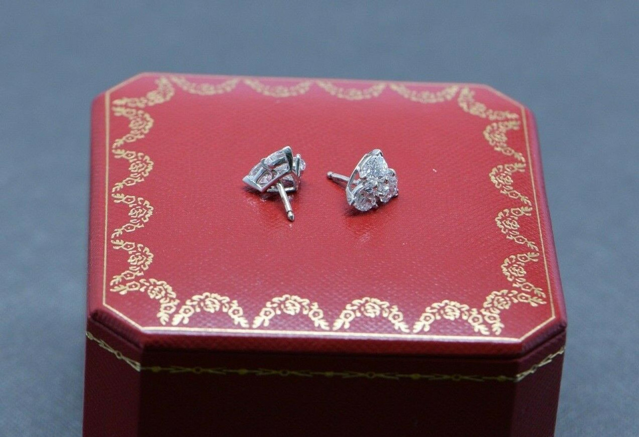 cartier heart earrings