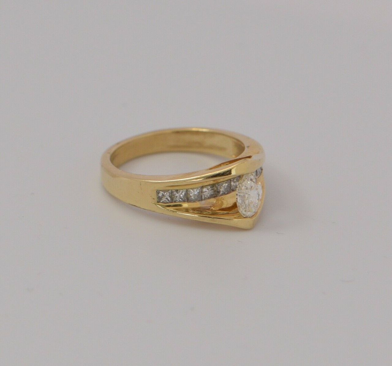 C C Designer Inspired Ring - 14K Yellow Gold – Marie's Jewelry Store