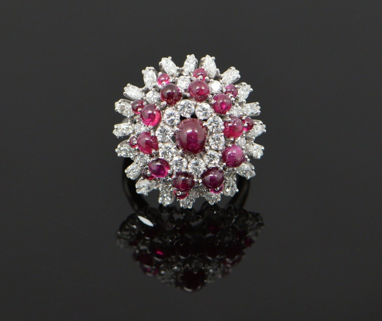 HIGH JEWELRY Diamond & Ruby Ring - LUSTRO