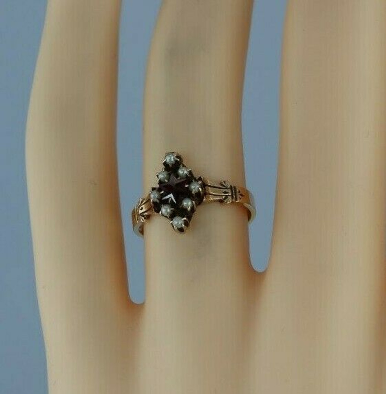 Antique Diamond Star Ring