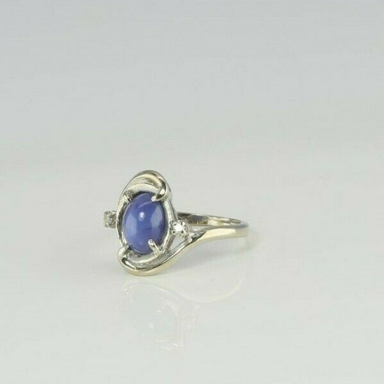 Heavy, Solid 14K Yellow Gold & 3.0 ct. Light Blue Star Sapphire Nugget –  Olde Towne Jewelers