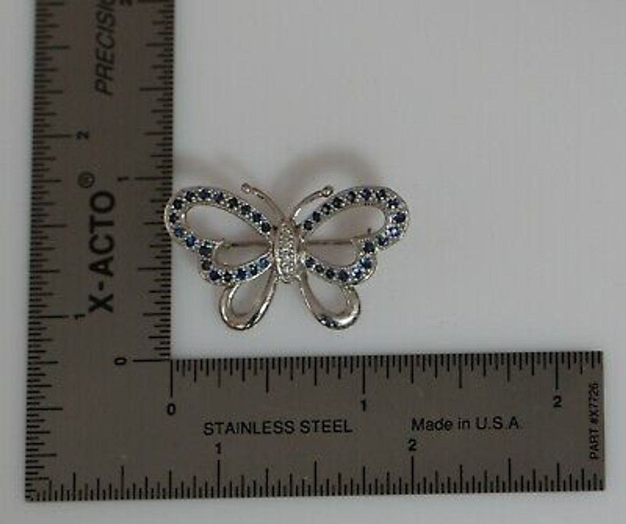 Sterling Silver Butterfly Pin – Kimberly's Diamond Corner