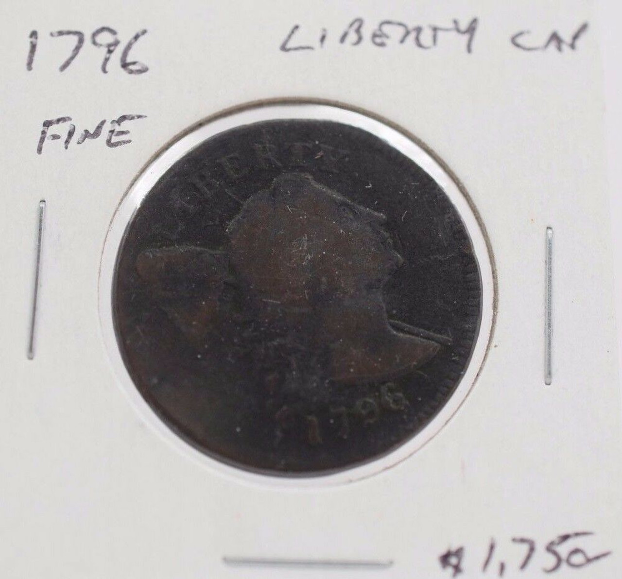 1796 Liberty Cap Large Cent - Colonial Trading Company