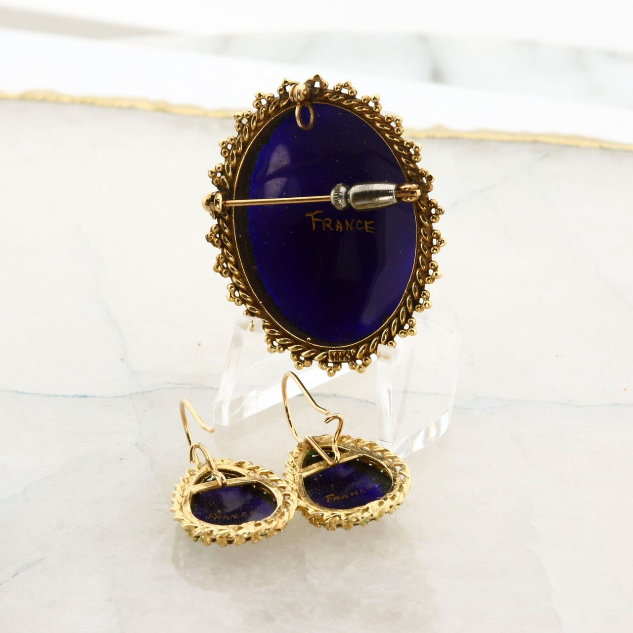 18KT Splendid Rose Gold Pendant And Earrings Set | Pachchigar Jewellers  (Ashokbhai)