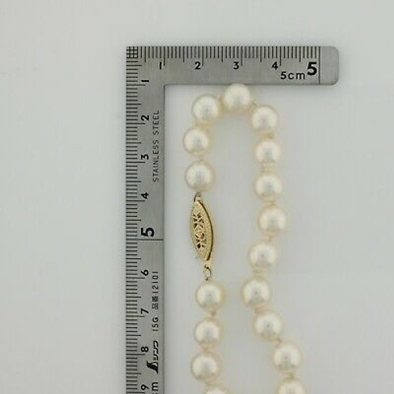 9.5-10.5mm Peach Freshwater Pearl Necklace - AAAA Quality - Pure Pearls