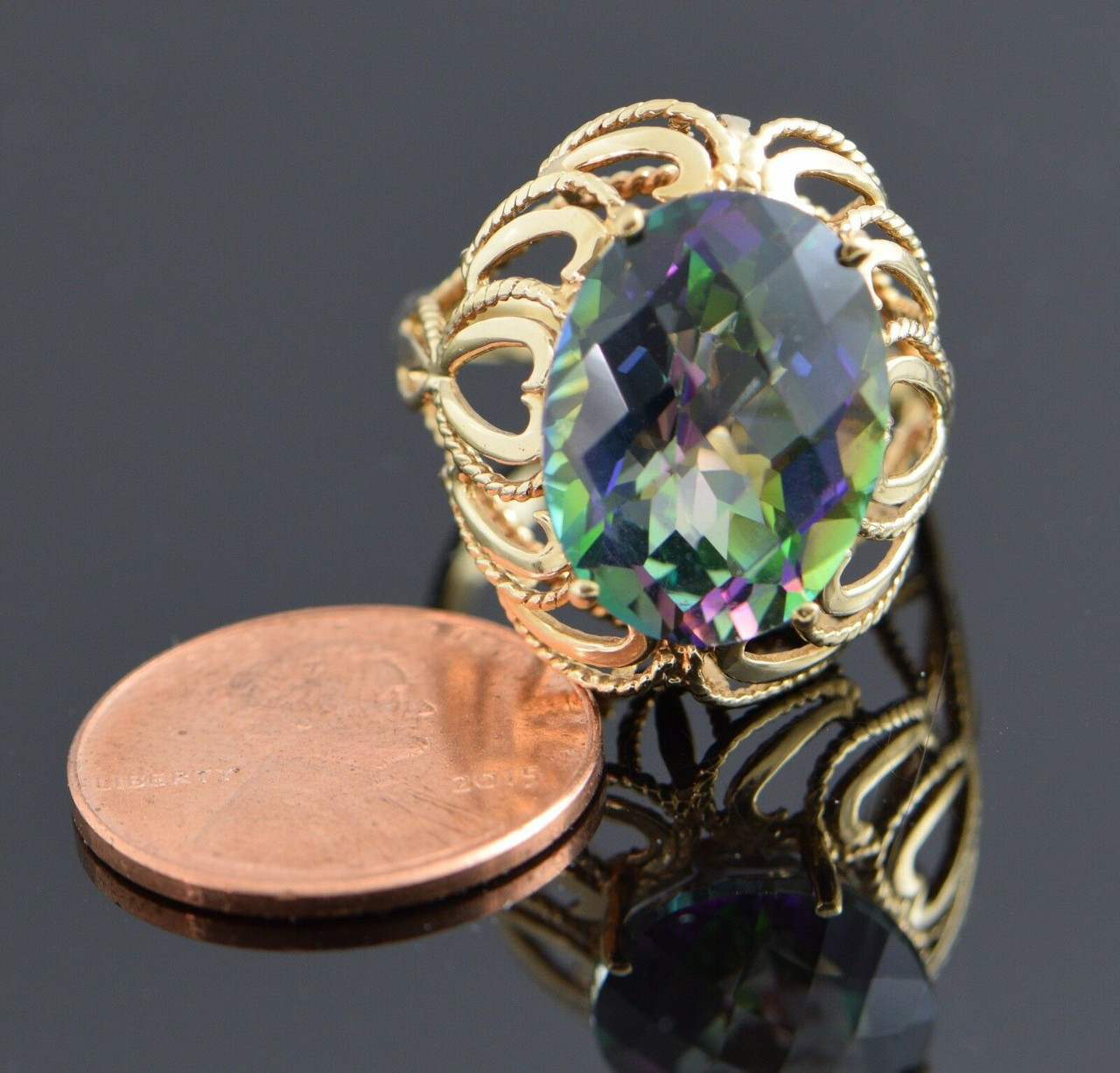 Aurora Borealis Multi-Band Labradorite Ring, Thailand – Cultural Elements