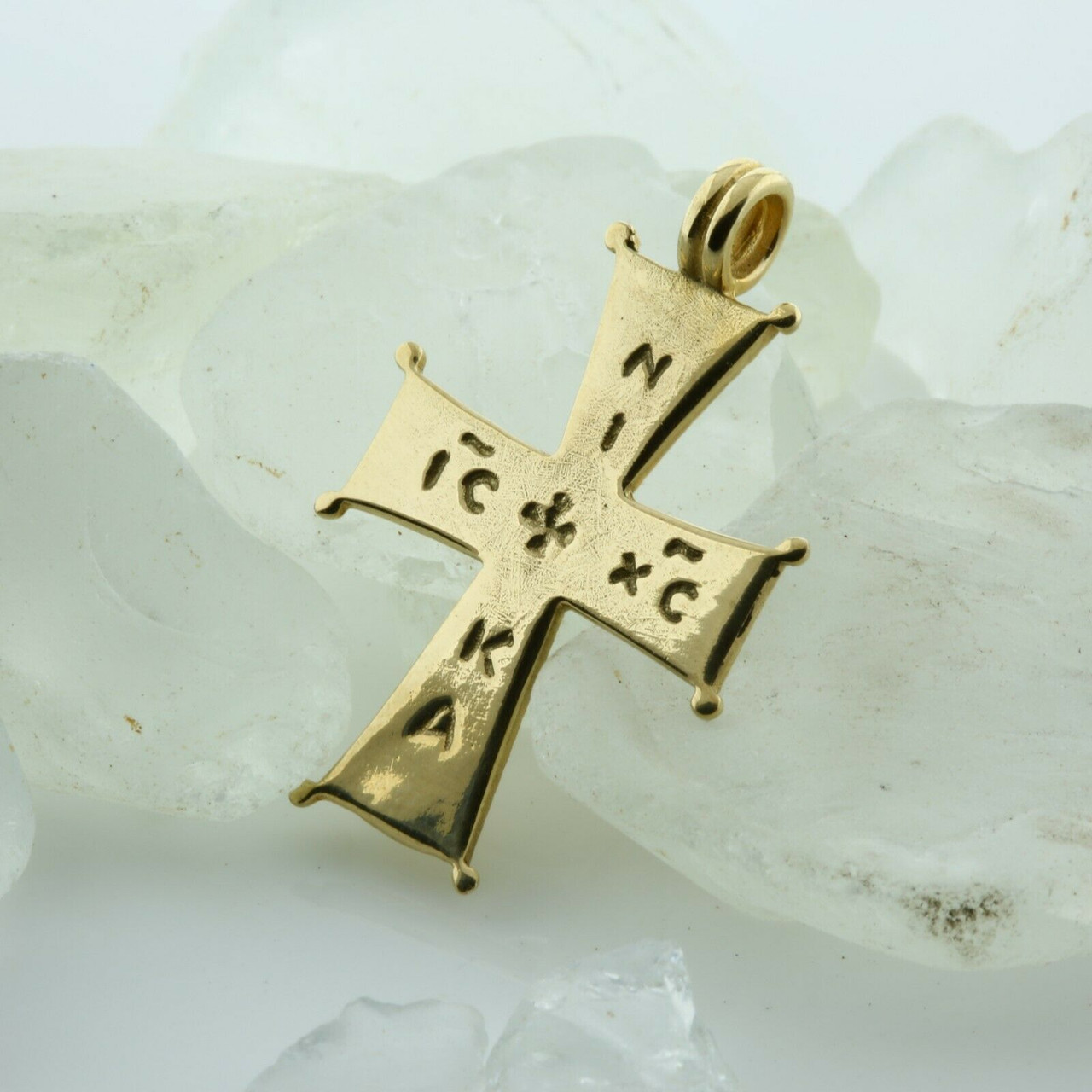 Greek Cross Companion Cremation Jewelry