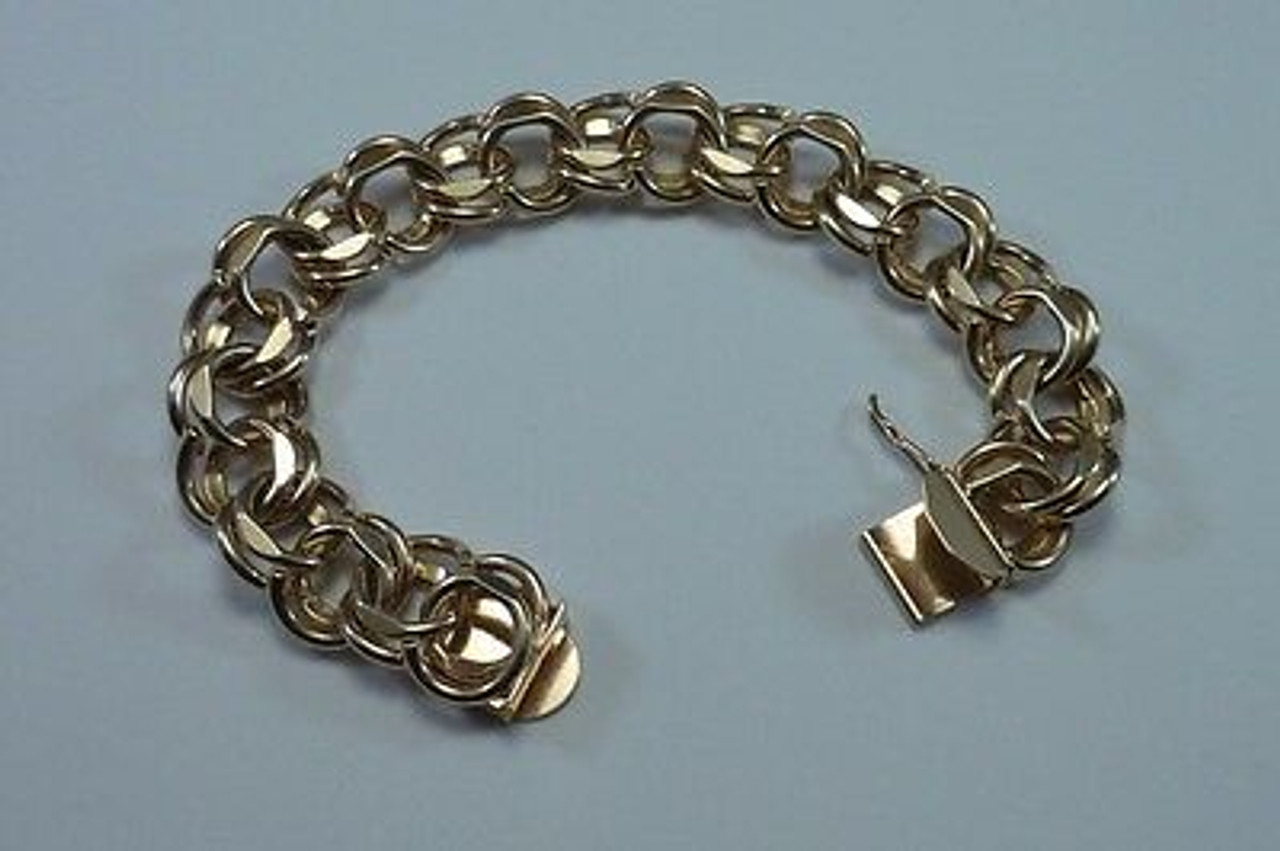 Double Link Chain Bracelet – Rosy Collective