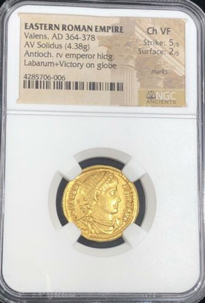 Nero, AD 54-68 Roman Empire AV Aureus rv EX SC in Oak Wreath Gold Coin