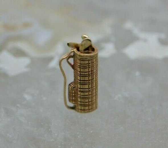 Vintage Golf Club Bag Charm