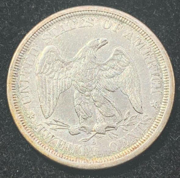 1875-S Seated Liberty Silver 20 Cent