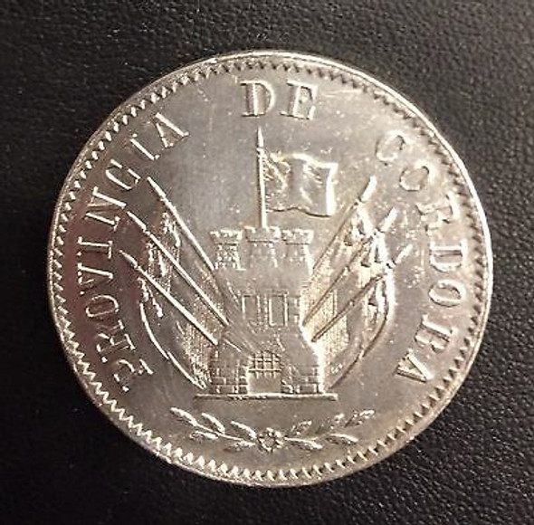 1852 Argentina 8 Reales, Cordoba