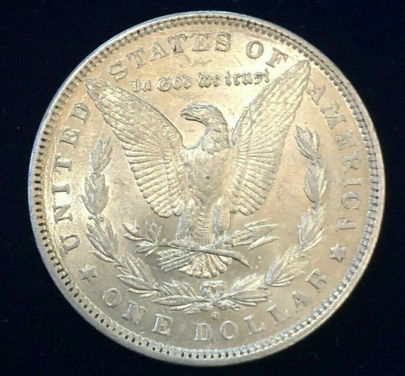 1880-O Silver Morgan Dollar Massive Die Crack