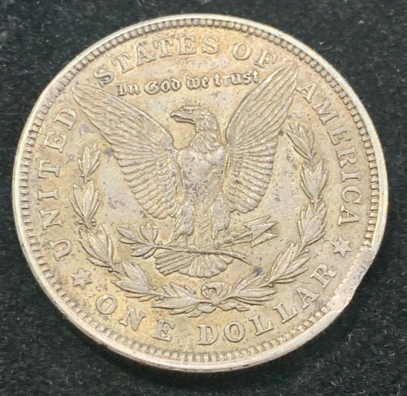 1921 Silver Morgan Dollar Mint Error "Clipped"