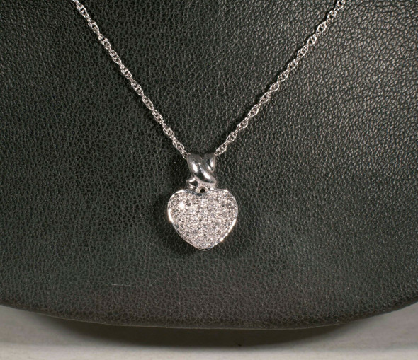 Round Diamond Chip Necklace — Capone's Jewelry