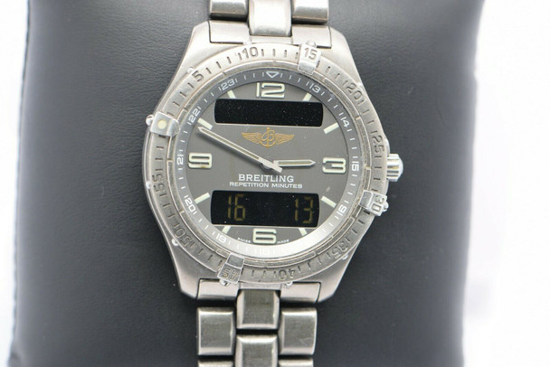 Breitling Aerospace Watch Model E65062, For Parts or Repair