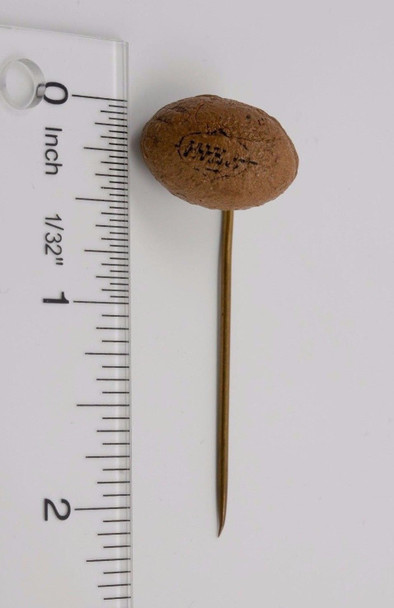 Vintage Yellow Gold Football Stick Pin Circa 1930's