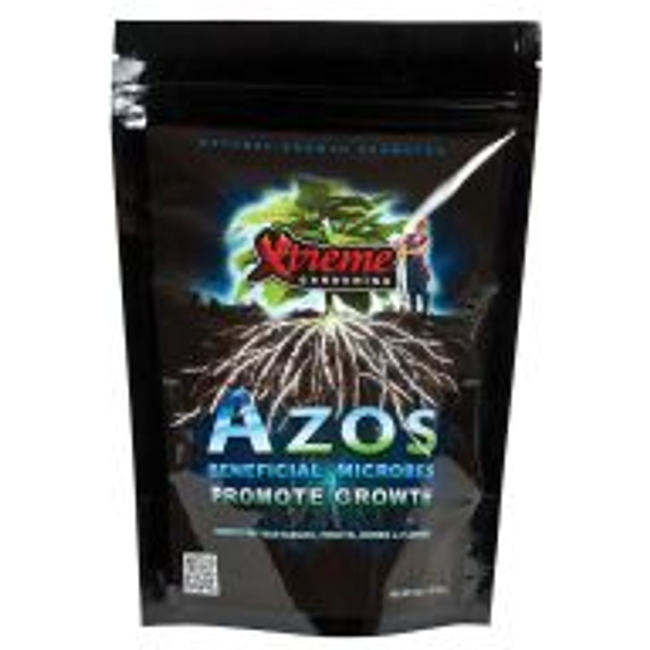 Azos is a beneficial microbe that fixes atmospheric nitrogen, converting it into a form thats available for plant consumption. Azos naturally promotes and sustains plant nutrition, and also does a great job as a rooting solution for new cuttings.