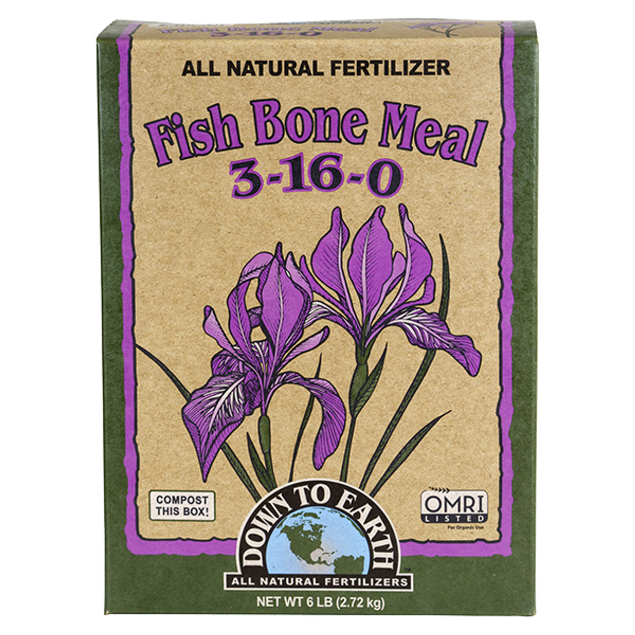 Down to Earth Fish Bone Meal 5#