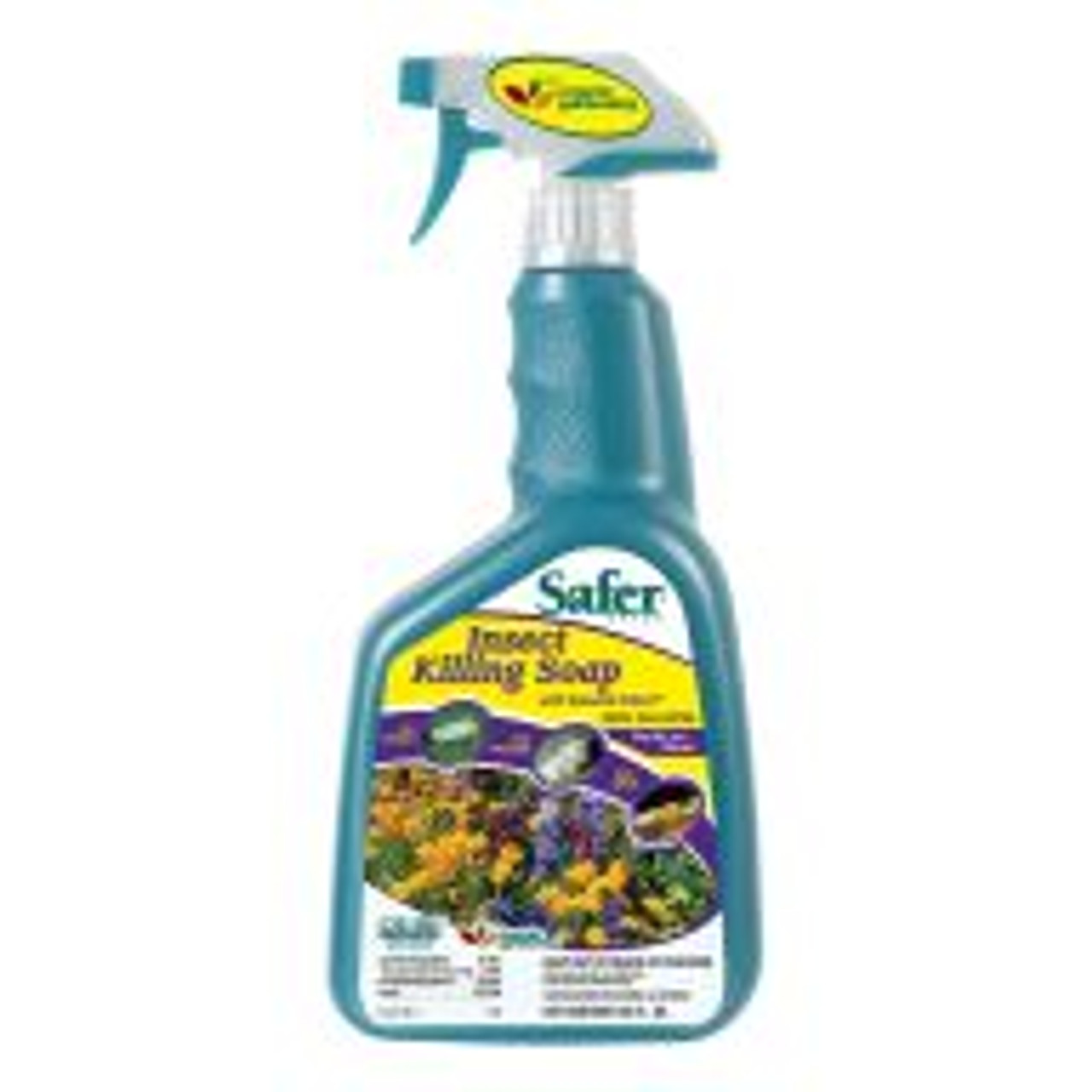 Safer® Insect Killing Soap® is a good solution for tough insect pest infestations and works on contact without any residual effect. Thoroughly spray onto affected plants every seven to 10 days. Apply at least three times to break the pests' reproductive cycles.