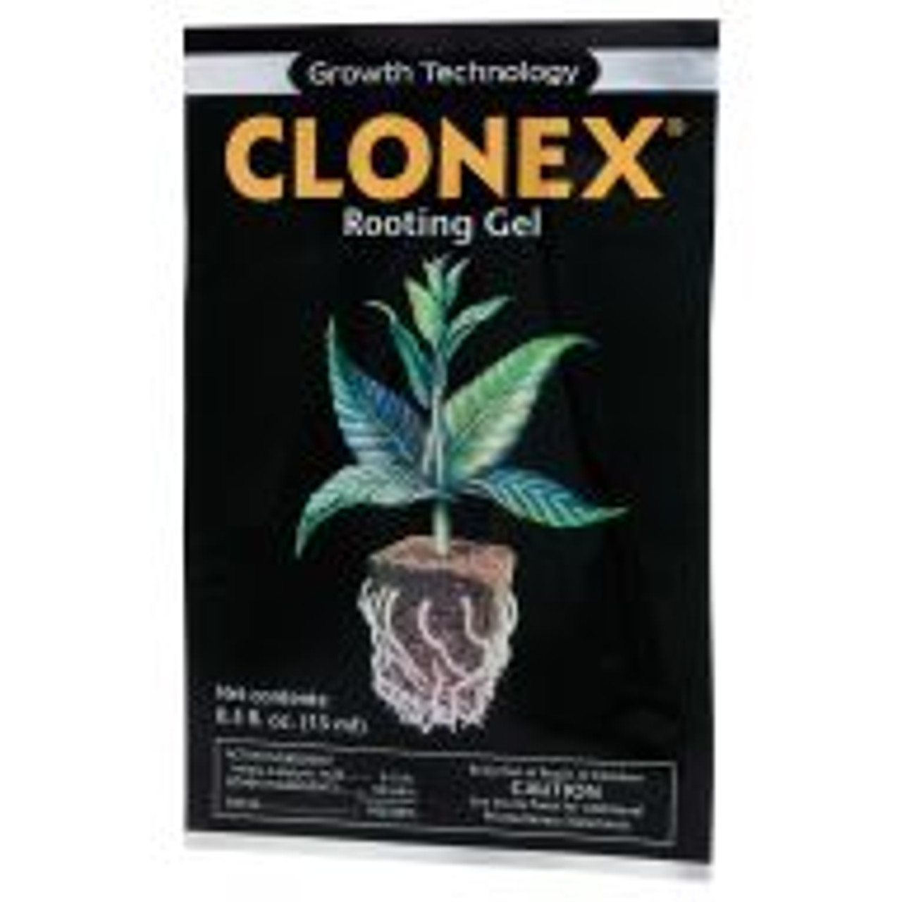 Tried-and-true Clonex Rooting Compound now comes in handy 15-mL sachets! The single-use packaging is easy on the pocketbook and keeps the high-performance formulation of 3-indolebutyric acid and vitamin B-1 fresh until time of use. Each packet clearly details usage instructions. Clonex Rooting Gel is registered with the EPA and approved for use on all plants, including food crops, in all 50 states plus Washington DC and Puerto Rico!