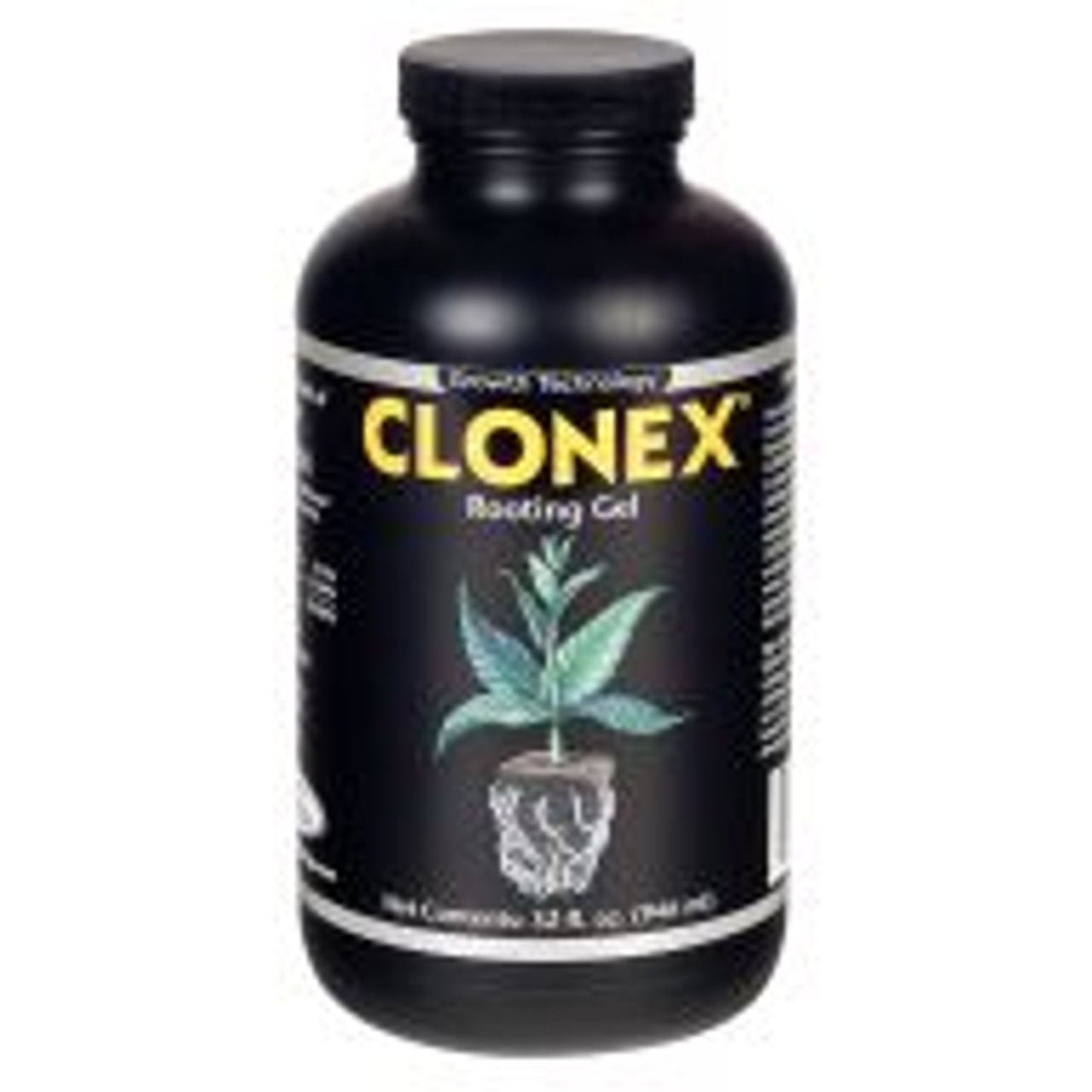 Clonex® Rooting Gel is a high-performance, water-based, rooting compound developed by Growth Technology Ltd.  It is a tenacious gel which will remain in contact around the stem, sealing the cut tissue and supplying the hormones needed to promote root cell development and vitamins to protect the delicate new root tissue.  Clonex® is EPA-registered and approved for use on all plants, including food crops.