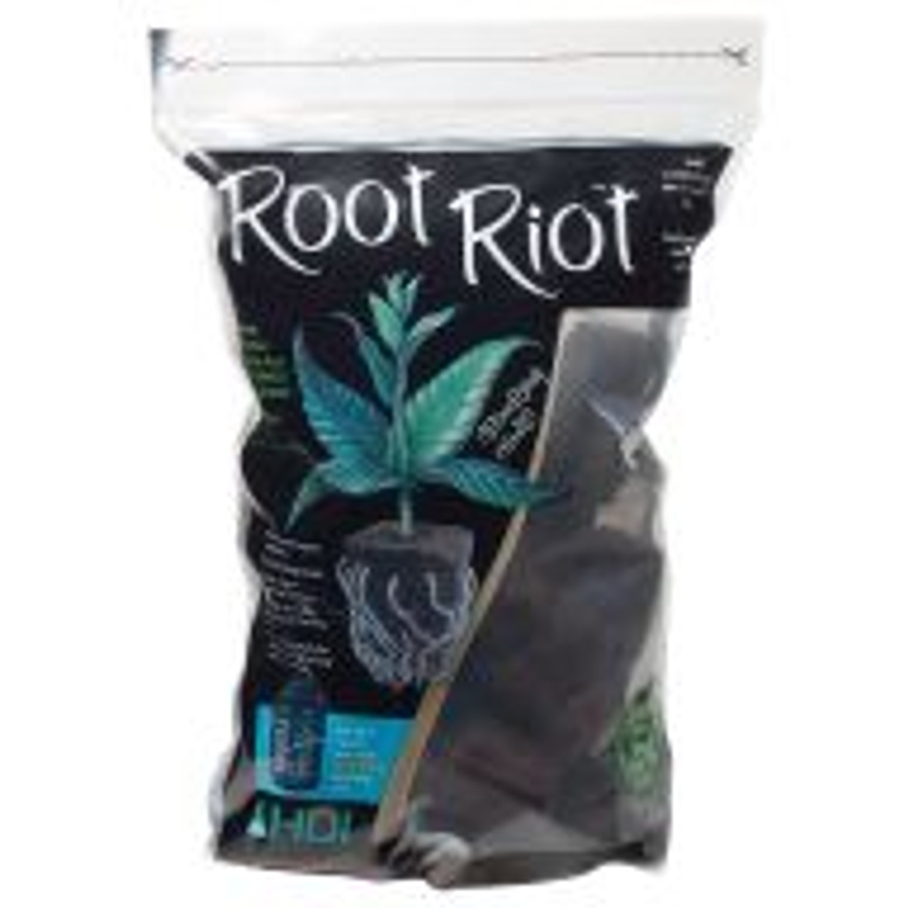 Root Riot supports an uprising of strong, productive, healthy plants! Root Riot cubes are composed of micronutrients and beneficial fungi, both of which combine to give young plants the best start possible. Bag of 100 cubes.